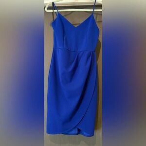 Lulu's Vibrant Blue Mini Dress